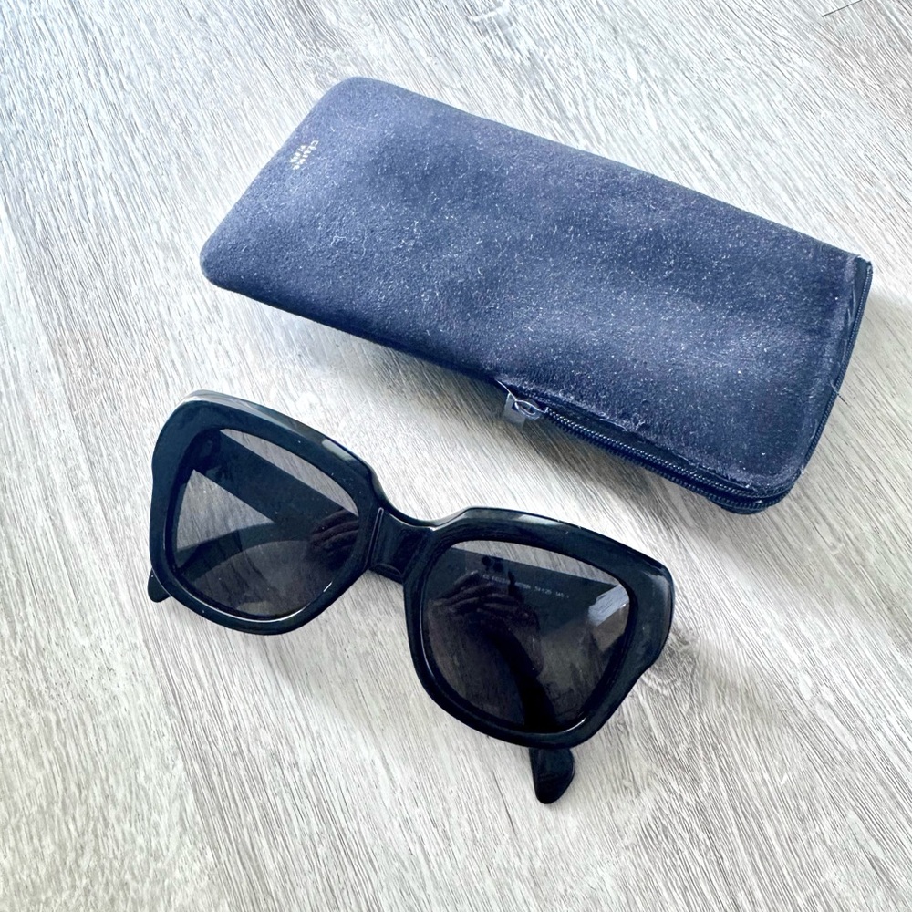 Celine Cocoon 41022 Sunglasses with Case - Black